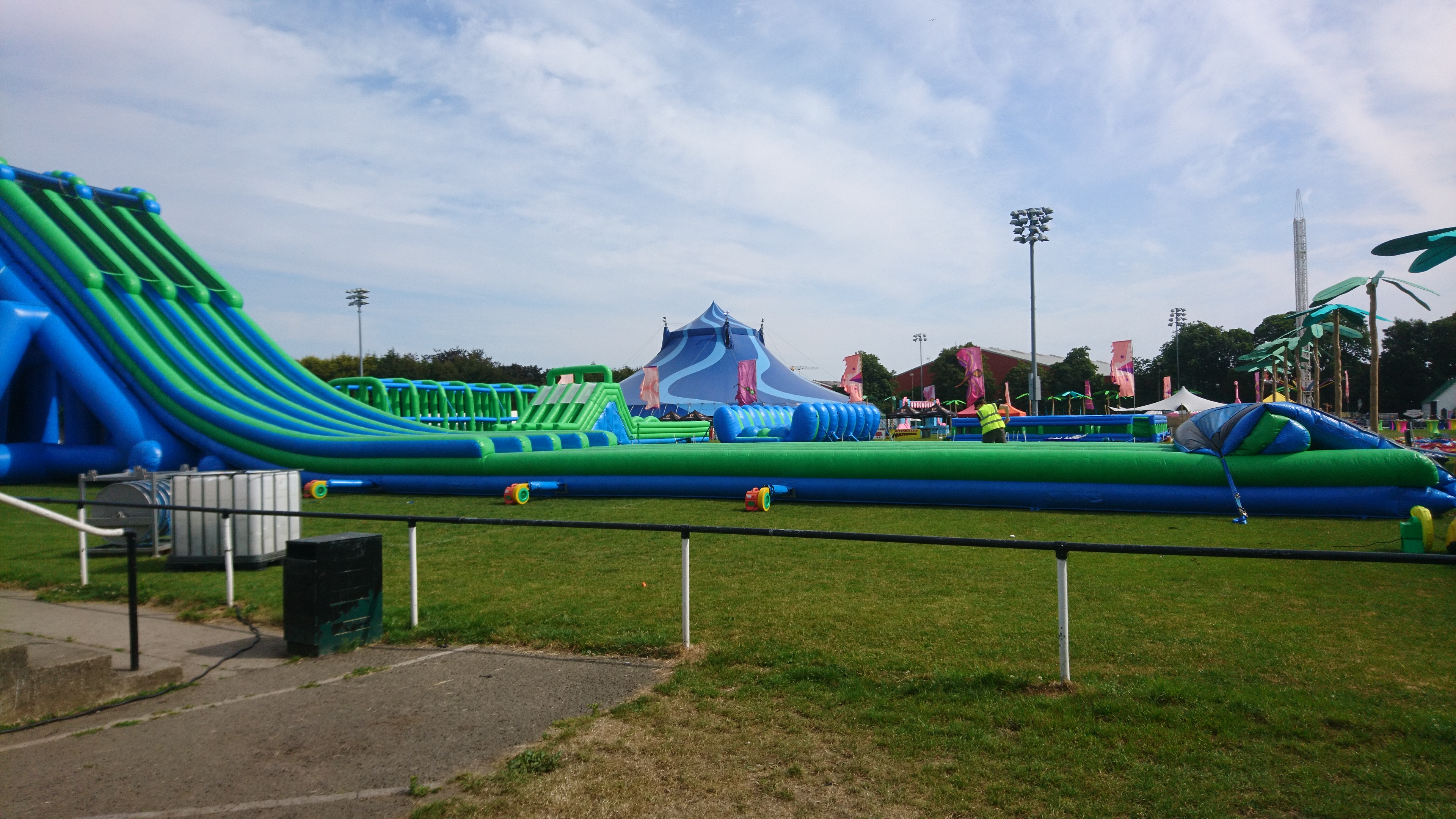 Inflatable Obstacle Run