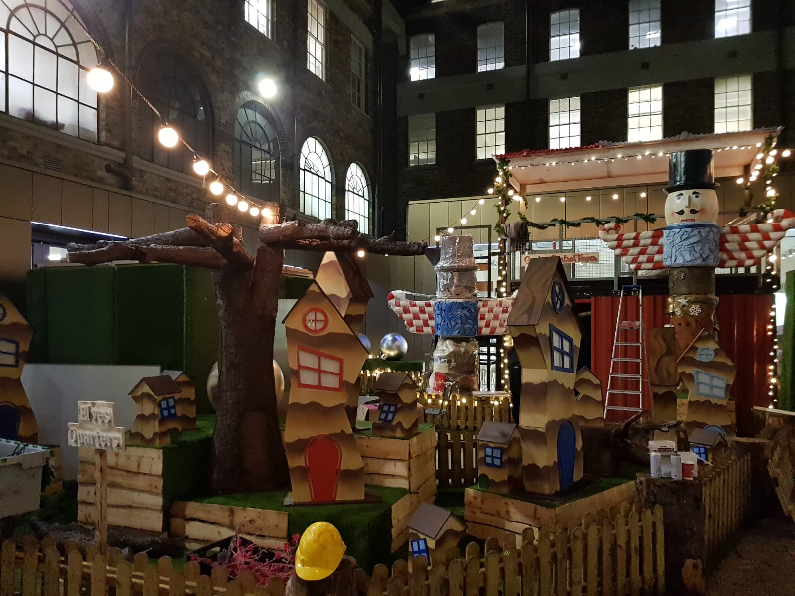 Two Storey Event Structure at Christmas Experience in the GPO, Dublin.