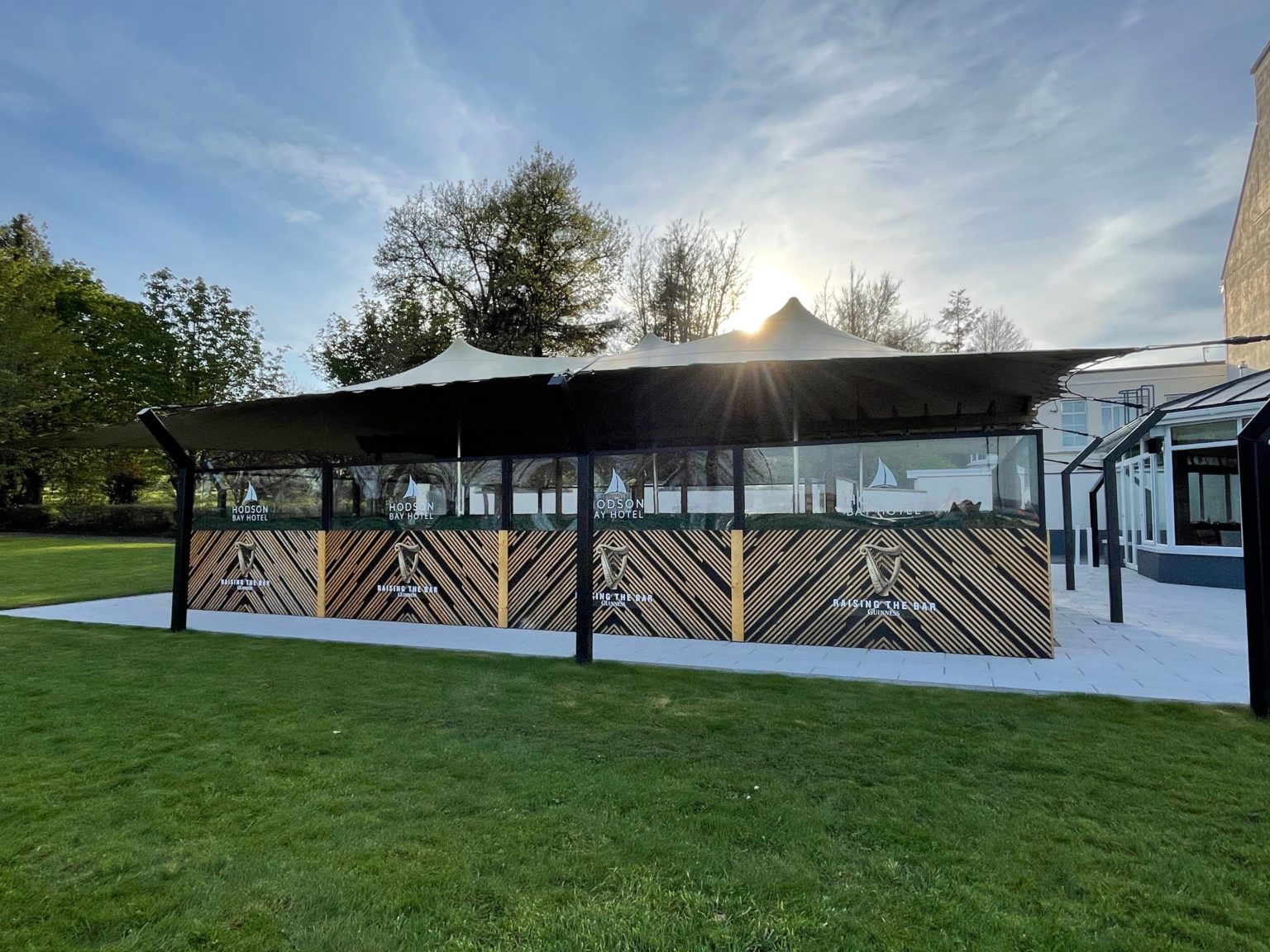 Stretch Tent For Hire in Dublin, Ireland BILD Tents & Structures