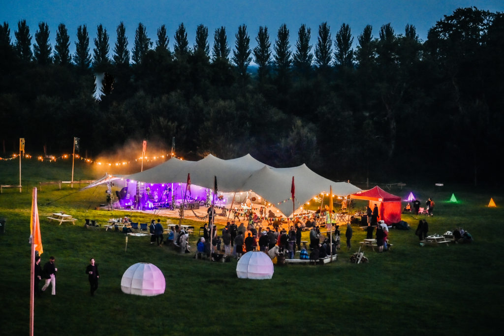 What Are some examples of other Events Where BILD Structures' Pop-up Tents Have Been Used?