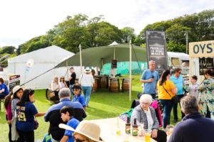 Beer garden canopy