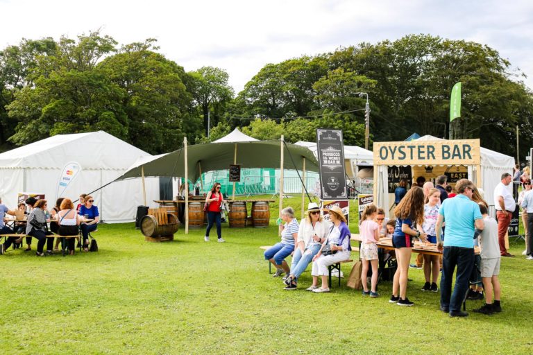 Beer garden canopy