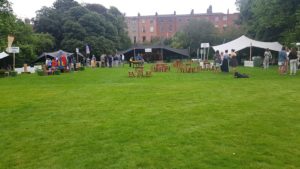 Fitzwilliam Tennis Club Anniversary - Stretch tents installation