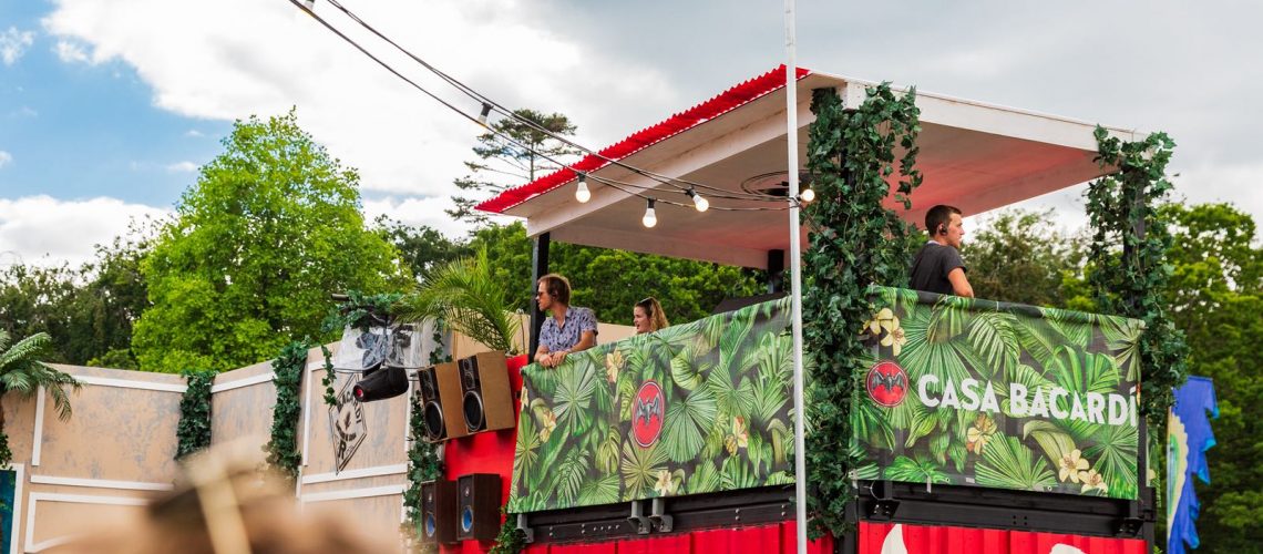 DJ Booth - Brand Activation - Customised Event Structure