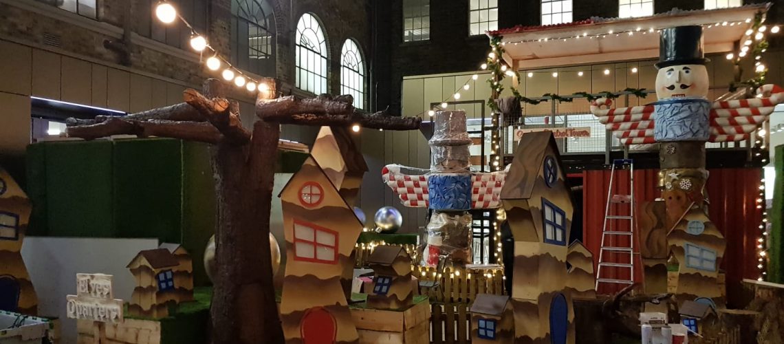 Two Storey Event Structure at Christmas Experience in the GPO, Dublin.